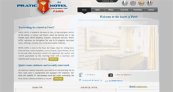 Desktop Screenshot of pratichotelparis.com